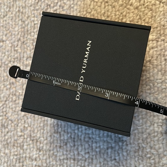 EMPTY David Yurman Necklace Box, Bag, Pouch, Ribbon, Folio. Like New, Great Deal - Picture 10 of 15